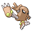 Hitmonlee sprite
