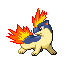 Quilava sprite